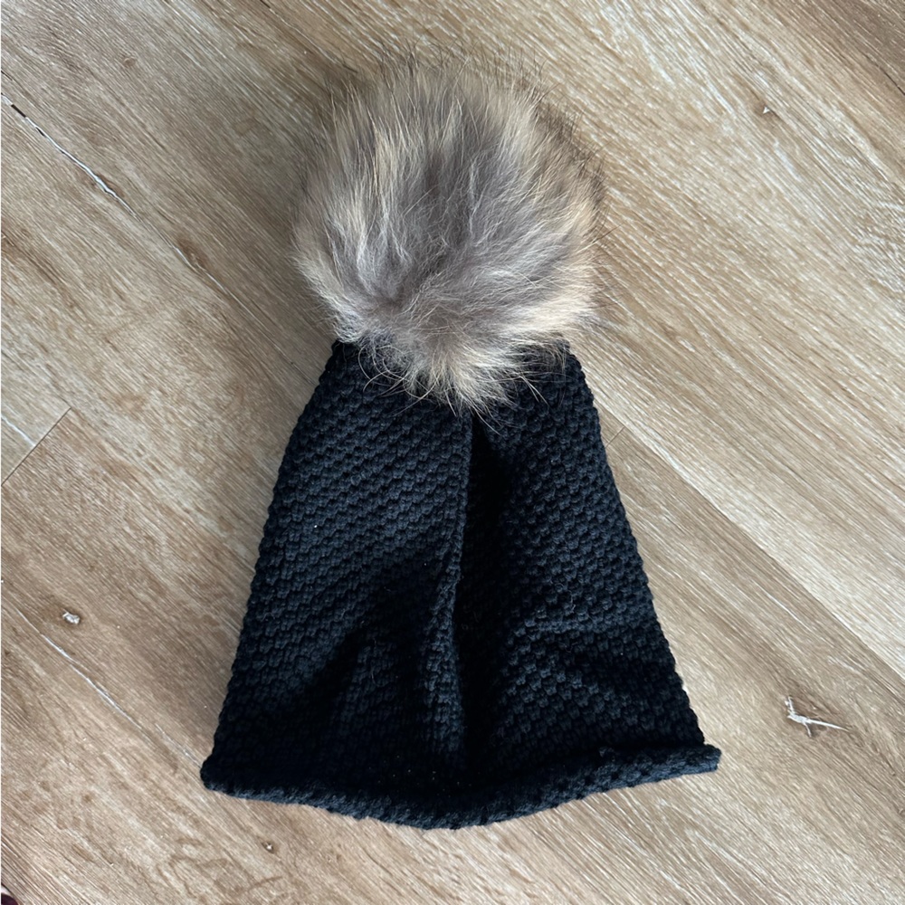 Fur Pom Winter Hat
